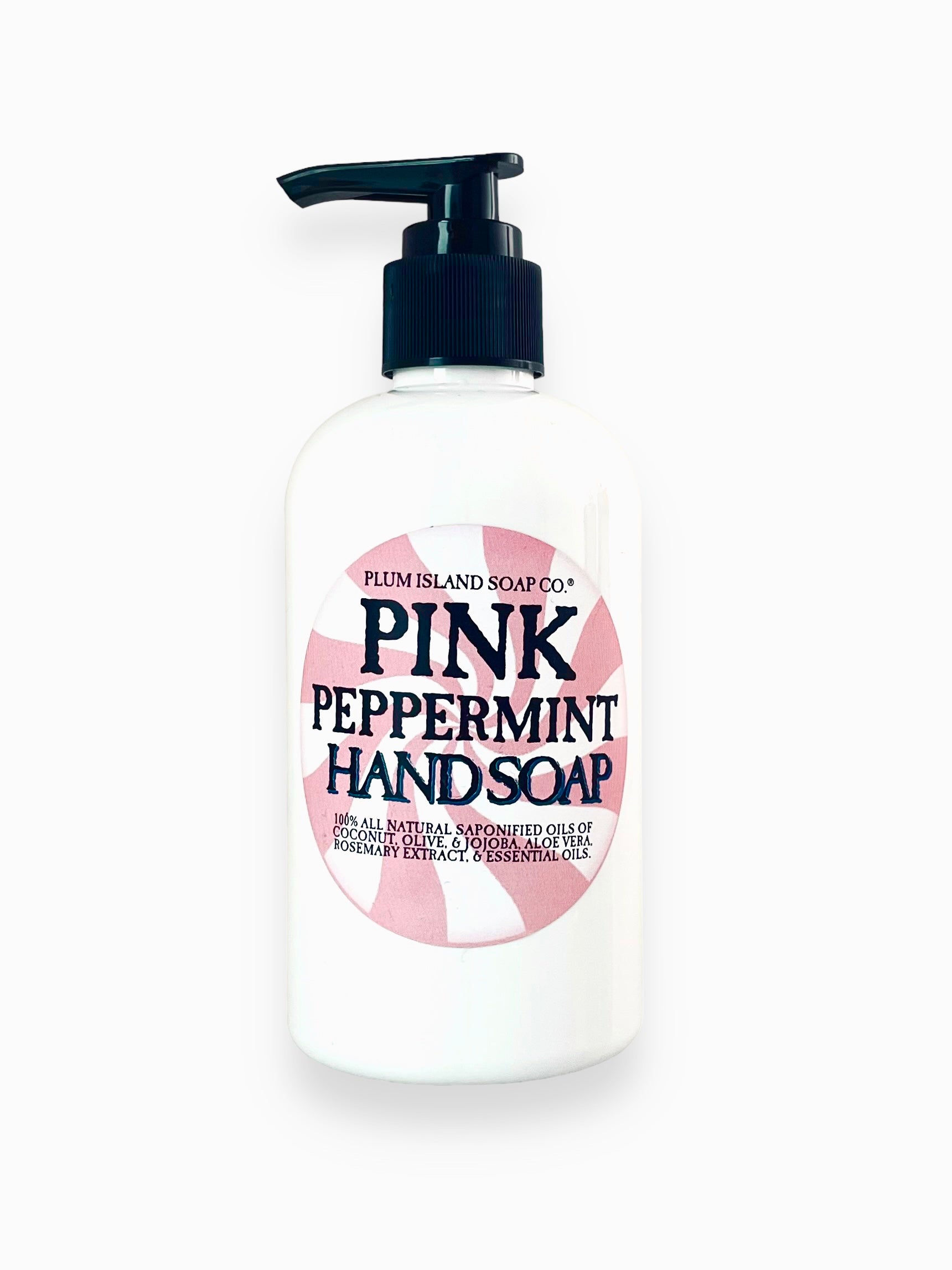 Pink Peppermint Hand Soap Plum Island Soap Co.®