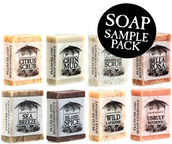 Soap Sampler 8 Bar Bundle