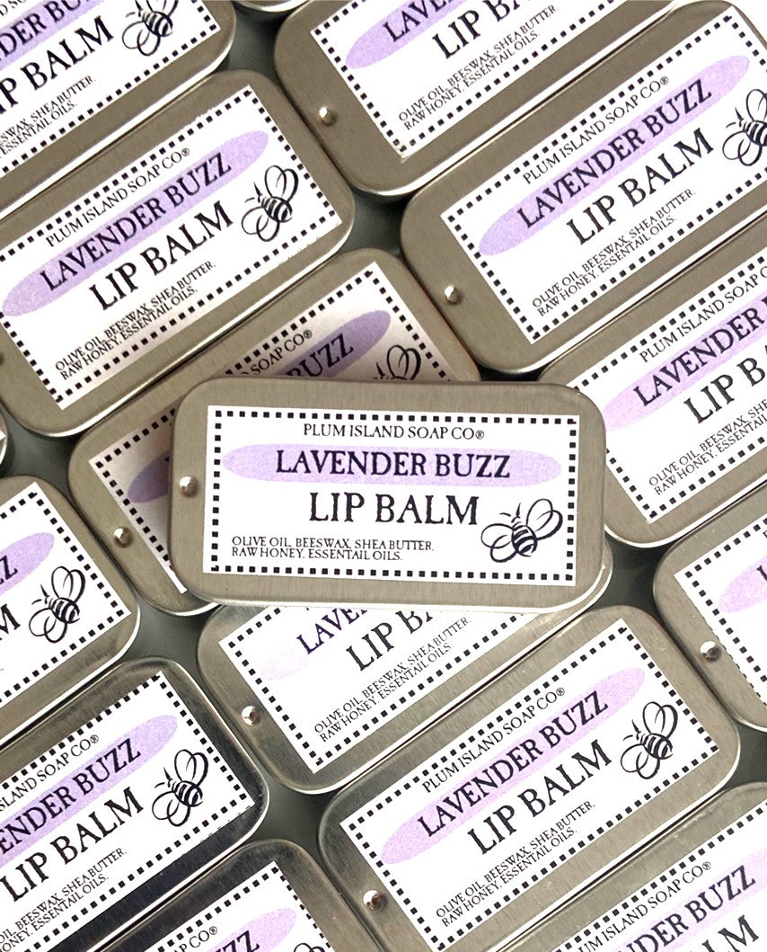 Lavender Buzz Lip Balm