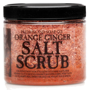 Orange Ginger Salt Scrub